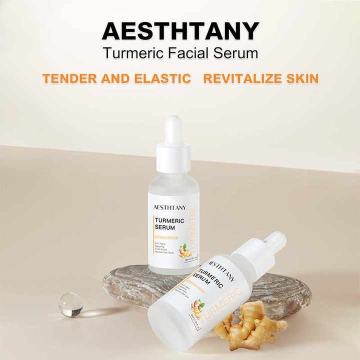 AESTHTANY Skincare Supplier Dark Spot Serum Oil Anti-Aging Lighten Skin Turmerik Turmeric Serum