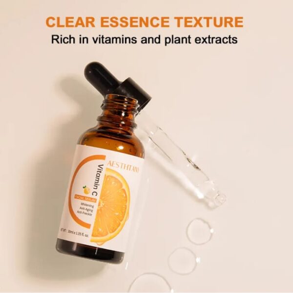 Hydrating Hyaluronic Acid Serum for Face with Vitamin C - Image 4
