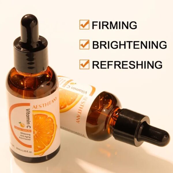 Hydrating Hyaluronic Acid Serum for Face with Vitamin C - Image 2